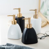 hotel homeware custom logo wholesale luxury foam dispenser  soap bottle for bathroom accessories