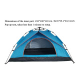 New Outdoor Tent 2 People Automatic Speed Opening Tent Double Layer Double Door Sunscreen Tent