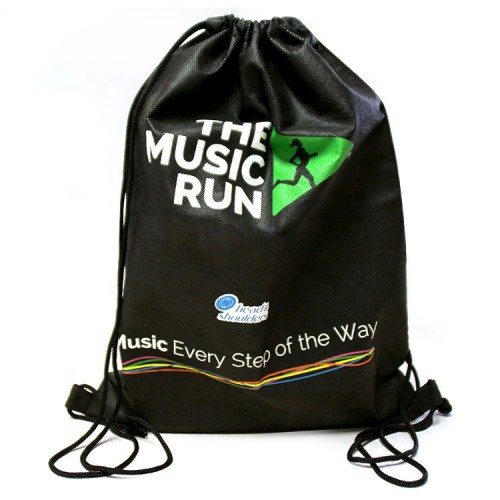 Large Polypropylene Sport Non-Woven Gift Bag Drawstring Pp Non Woven Shopping Bag