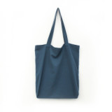 Custom Eco Friendly Recycled Foldable Cotton Canvas Shopping Tote Bag With Logo