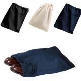 Wholesale cheap drawstring bag cotton shoe bag