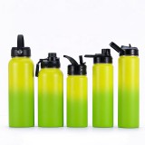 Custom printed waterbottle water bottle stainless steel vacuum flask factory