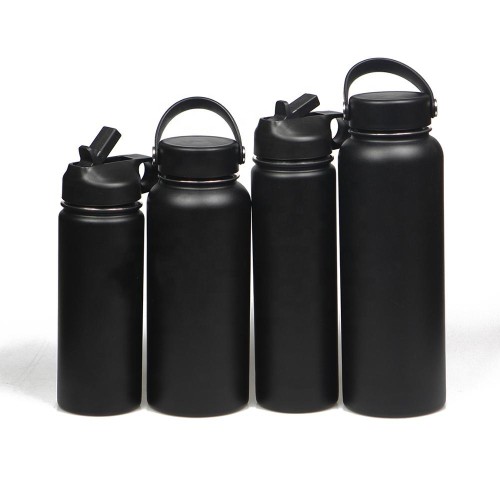 Water Bottle Insulated Cold 24 Hours Hot 12 Hours Stainless Steel Small Mouth Vacuum Thermos