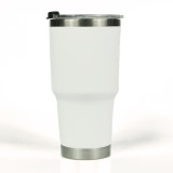 Stainless Steel Tumbler 30 oz Insulated Coffee Cup Travel Mug with Lid