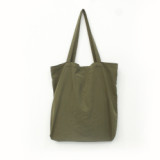 Custom Eco Friendly Recycled Foldable Cotton Canvas Shopping Tote Bag With Logo