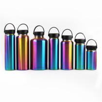 Custom Engraved Logo 750 ml Flask Stainless Steel Thermos Water Bottle