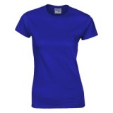 Custom Fashion T Shirt Modal Printing 100%  Cotton Short Sleeve Plain White Workout T Shirt Women