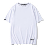 Wholesale 200gsm T Shirt Drop Shoulder Plain Promotional Silk Screen Printing Man T Shirt