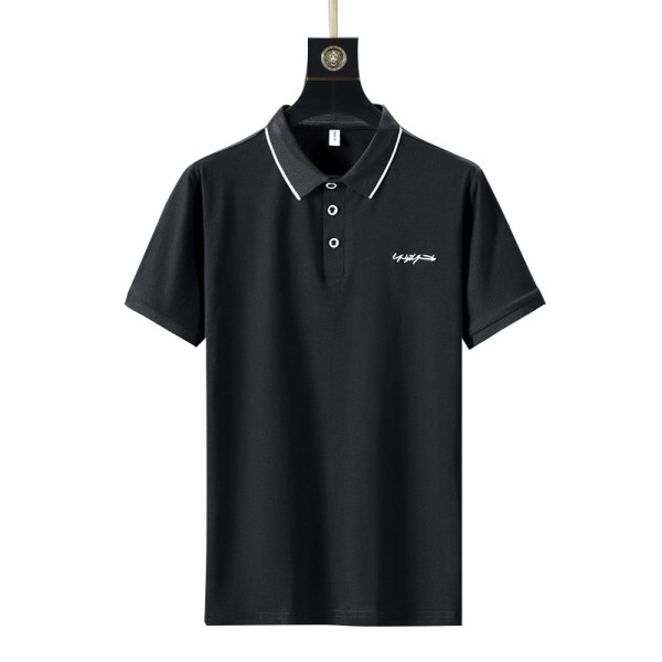 Promotional 100% Cotton T T-shirts Wholesale Stylish Ralph Lauren Black For Men Golf Polo Shirts