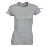 Custom Fashion T Shirt Modal Printing 100%  Cotton Short Sleeve Plain White Workout T Shirt Women