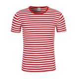 Wholesale T Shirt Naval Style Oversize Nice Striped T  Shirt Plain Promotional Short Sleeve T Shirt