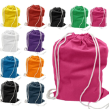 Cheap Custom Wholesale Promotion Cotton Muslin Drawstring Bag, Canvas Cotton Drawstring Bag