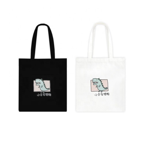 Custom Sublimation Printing Cute Design Reusable Eco Friendly Canvas Cotton Tote Bags With Logo