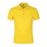 Cutom Colorful Sublimation Spandex Polyester  Golf Po Shirts Unisex Polo Shirt For Men