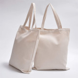 Custom Printed Plain Cotton Canvas Grocery Shopping Tote Bag