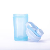 Customized Logo Tritan Plastic Sports Water Bottle Shaker Bottle with Lid