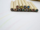 Hot 12 color pencil in paper tube 12pcs color pencil set for kids
