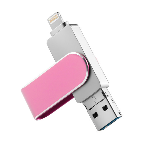 Custom Bulk Swivel Metal USB Stick 8GB,16GB,32GB,64GB,128GB OTG USB Flash Drive 2.0 3.0