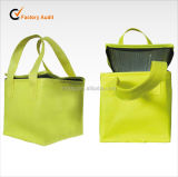 Customized colorful promotional non woven lunch insulated cooler bag with logo