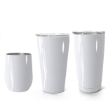 20oz Double Walled Vacuum 18/8 Stainless Steel Tumbler Coffee Travel Mug Sublimation Blanks with lid