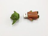Wholesale cartoon shape mini usb flash drive for gift