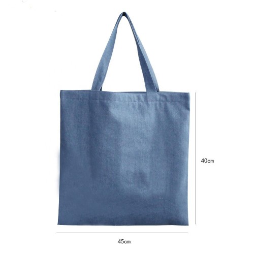 Promotional Custom Logo Printed Demin Shopping Tote Bag