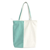 Eco Friendly Reusable Grocery Market Cotton Canvas Tote Bag With Custom Printed Logo