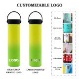 Eco Friendly Food Grade 316 Stainless Steel Double Wall Insulated Hot Cold Super Light Sports Bottle