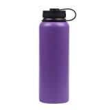 Customized Logo Insulated Vacuum Double Wall Sport Wide Mouth Stainless Steel Water Bottle