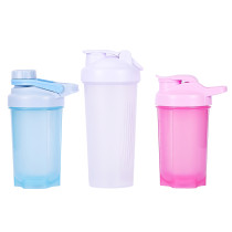 Customized Logo Tritan Plastic Sports Water Bottle Shaker Bottle with Lid