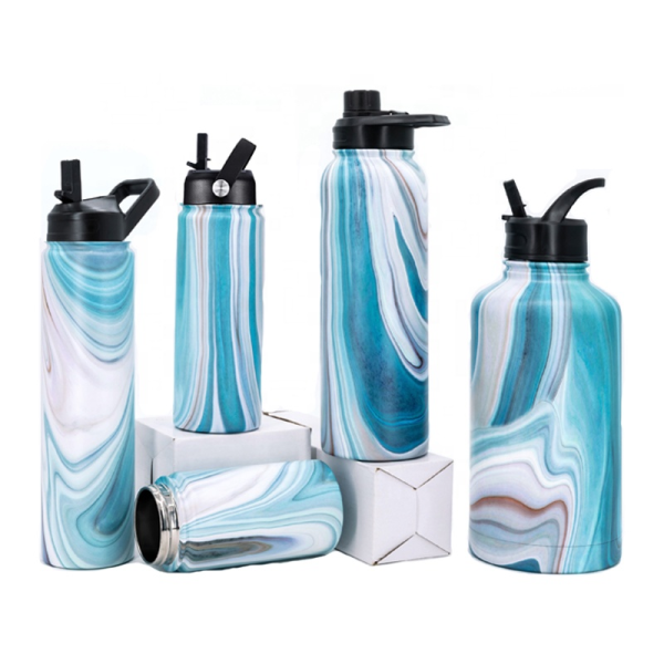 32oz double wall vacuum flask insulated stainless steel water bottle with customized logo