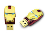 Metal usb flash drive iron man hand memory stick pen drive