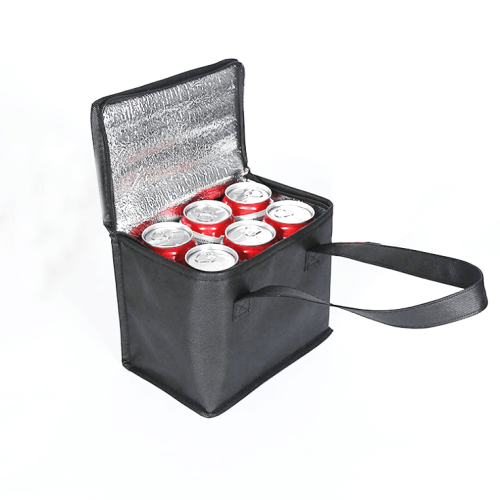 Promotional waterproof customized 6 can cooler bag for beer storage