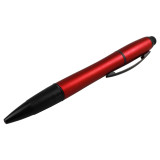 2021 2-1 promotion  plastic  touch screen pens with custom logo canetas stationery stylus pen