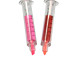 Syringe Shaped Highlighter Pen Marker Logo Promotional Double-headed With Ballpoint Pen