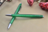 plastic pen and mechanical pencil set metal clip with case