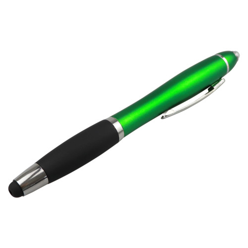 Hot Sell Plastic Ball Pen Ballpoint Tablet Stylus Pen 3 In 1 Pen With Stylus Light