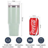 Wholesale stainless steel double wall mug vacuum insulated mugs 30oz