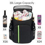 Insulated Backpack Leakproof Soft Cooler Lunch Hiking Camping Beach Park Picnic Bags