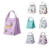 custom logo oxford foldable kids school cartoon ice cooler lunch bags for school kids cartoon