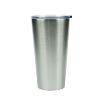 Unbreakable 16 oz Cups Mugs Insulated Stainless Steel Tumbler With Lid