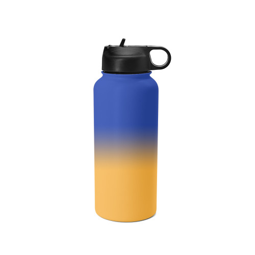 Wide mouth sport bottles Double Wall Insulated 18/8Stainless Steel Water Bottle with custom logo