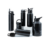 Wide mouth drink sport bottles Double Wall Insulated Stainless Steel Water Bottle with custom logo