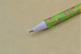 Free sample film transfer printing mechanical pencil plastic pencil with eraser