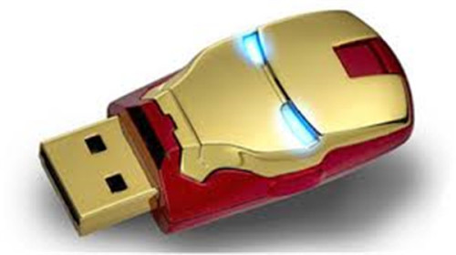 Metal iron man mask usb flash drive, usb stick bulk cheap 4g/8g