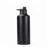 80oz Powder Coated Double Walled Stainless Steel Vacuum Flask Sports Water Bottle