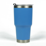 30 Oz Double Wall Vacuum Stainless Steel Tumbler Beer Glass Cup
