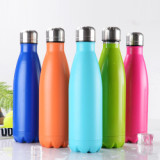 Portable Flask Thermos Stainless Steel Cola Shaped Water Vacuum Bottle With Custom Logo