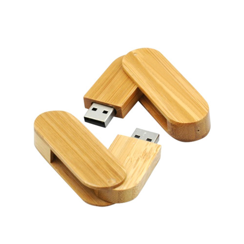 Promotion Rectangle Wood 4GB USB Flash Drive