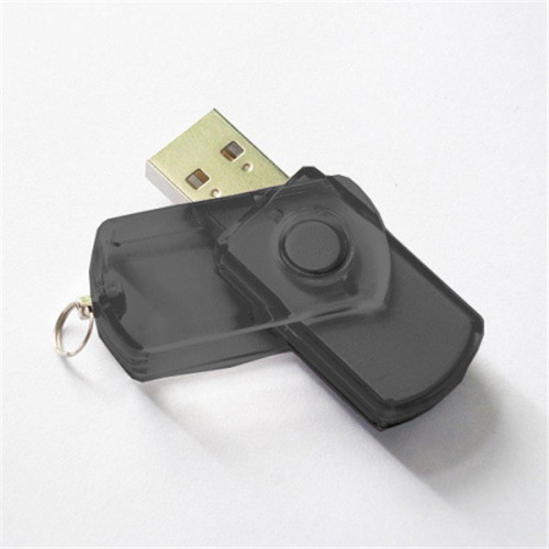 Hot sale swivel transparent USB stick price 1g usb flash drive bulk cheap